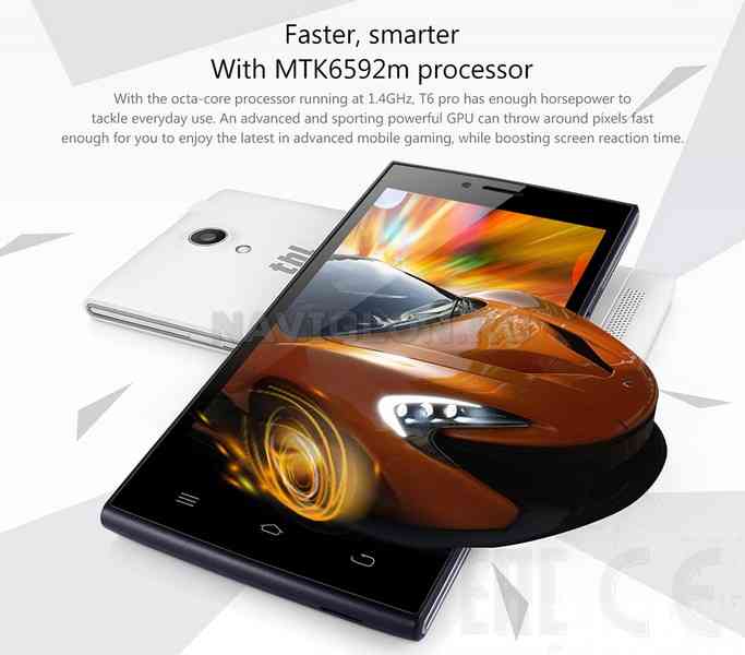 THL T6 Pro MTK6592M Black черный смартфон