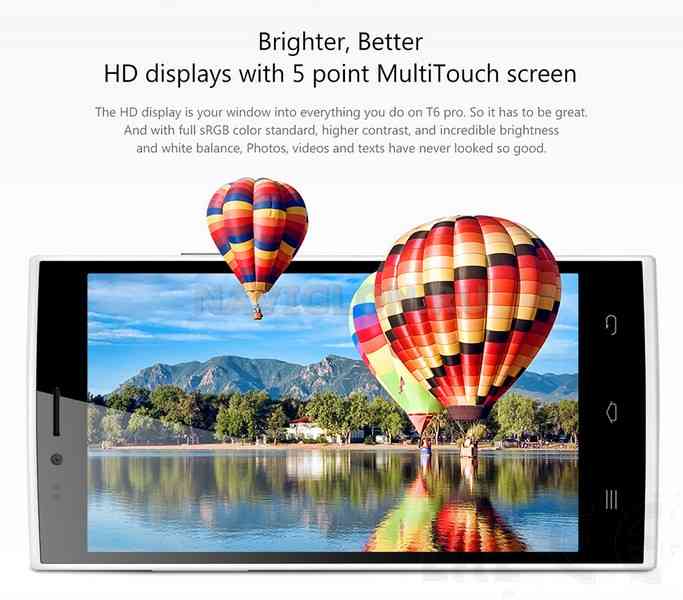 THL T6 Pro MTK6592M Black черный смартфон
