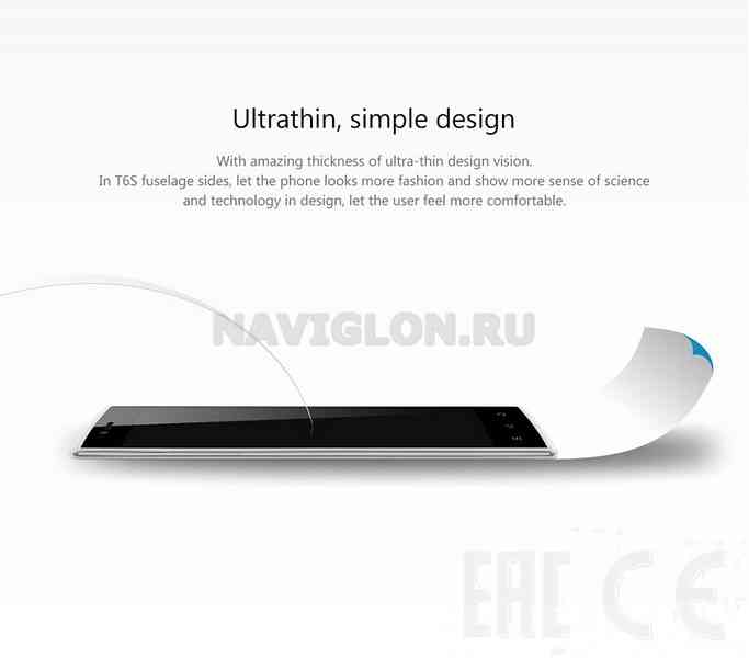 THL T6 Pro MTK6592M Black черный смартфон
