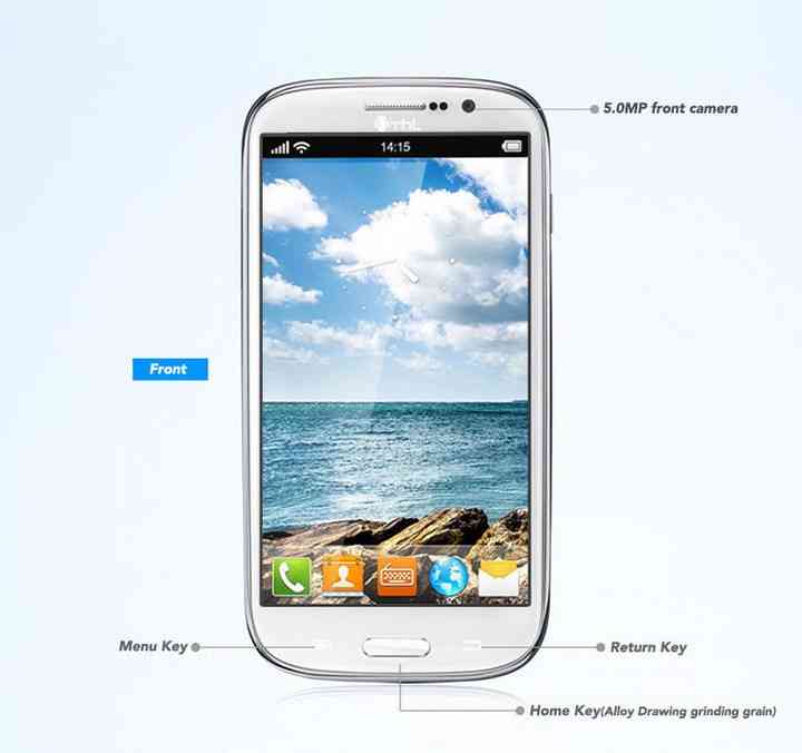 THL W8+ MTK6589 Black черный телефон