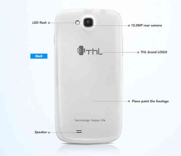 THL W8+ MTK6589 Black черный телефон