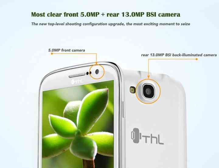 THL W8+ MTK6589 Black черный телефон