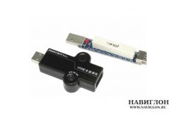 Juwel J7-d USB-тестер для внешних аккумуляторов 5V-7,4V 0-5,1A