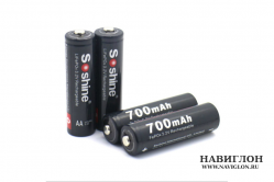 Аккумуляторы LiFePO4 Soshine 14500 (AA) 3.2V 700mAh