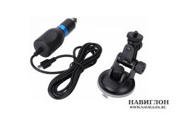 Автомобильный набор SJCAM Car charge Set для SJ5000, SJ4000, M10 (черный)