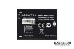 Аккумуляторная батарея Alcatel CAB31P0000C1