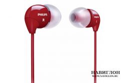 Гарнитура (наушники) Philips SHE3590 red (красный)