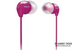 Гарнитура (наушники) Philips SHE3590 pink (розовый)