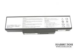 Аккумулятор для ноутбука Asus A32-K72 5200mAh 10.8V черный