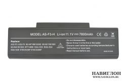 Аккумулятор для ноутбука Asus A32-F3 7800mAh 11.1V черный