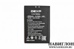 Аккумулятор для телефона DEXP Ixion EL250 Amper E Original