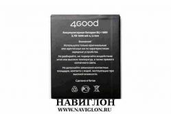 Аккумулятор 4Good BLI-1600 для телефона 4Good Light A103 S451m 4G 1600mah