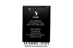 Аккумулятор для телефона Jinga Basco L451 1800mah