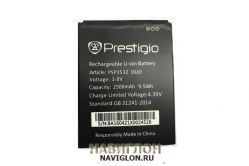 Аккумулятор для телефона Prestigio PSP3532 DUO 2500mAh оригинал