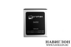 Аккумулятор для телефона Micromax Q4202 Bolt Warrior 2 1800mAh Original