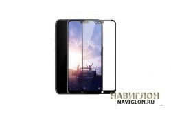 Nokia 3.1 Plus защитное стекло NAVIGLON на телефон