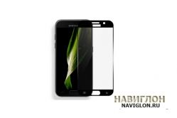 Samsung j8 plus защитное стекло NAVIGLON на телефон