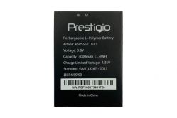 Аккумулятор для телефона Prestigio Grace R5 LTE PSP5552 DUO 3000 мАч оригинал