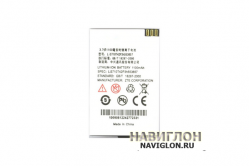 Аккумулятор для телефона ZTE li3710t42p3h553657 S302 Just5 CP09/Мегафон CP09 1100mah