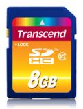 SecureDigital SDHC 8Gb Transcend Class 10 (TS8GSDHC10)