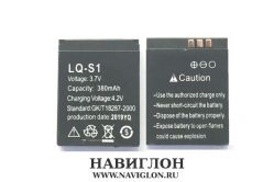 Аккумуляторы LQ-S1/AB-S1/LQ-A1/JHCY-S1 для часов, фитнес-браслетов 380mah