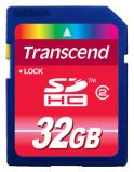 SecureDigital SDHC 32GB Transcend Class 2 (TS32GSDHC2)