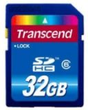 SecureDigital SDHC 32GB Transcend Class 6 (TS32GSDHC6)