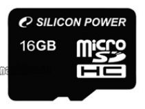 MicroSD 16GB Silicon Class 2 без адаптера
