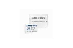 Карта памяти MicroSD 128GB Samsung Class 10 Evo Plus U1 (R/W 130 MB/s) + SD адаптер