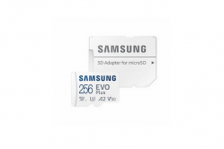 Карта памяти MicroSDXC 256GB Samsung Class 10 Evo Plus U1 (R/W 130 MB/s) + SD адаптер