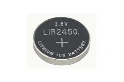 Перезаряжаемая батарея LIR2450 3.6v 120mah