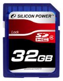 SecureDigital SDHC 32GB Silicon Power Class 4 (SP032GBSDH004V10)