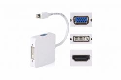 Конвертер MINI DP в HDMI/VGA/DVI