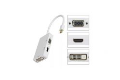 Конвертер Mini DisplayPort в HDMI/VGA/DVI