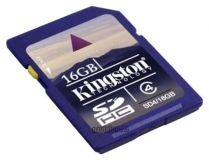 SecureDigital SDHC 16GB Kingston Class 4 (SD4/16GB)
