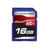 SecureDigital SDHC 16GB SiLikon Class 4 (SP16GBSDHC4)