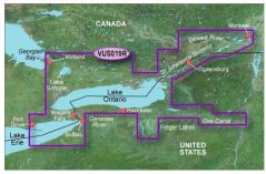 Карты BlueChart g2 Vision VUS019R Lake Ontario to Montreal