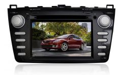 Штатное головное устройство Carmedia CE-8912 для Mazda 6 black RESTYLING