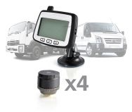 Система контроля давления и температуры в шинах TPMS CRX-1040, 4 внешних датчика