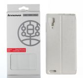Чехол Lenovo P780 книжка белый оригинальный