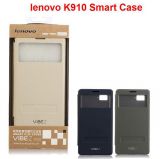 Чехол Lenovo K910 книжка черный оригинальный