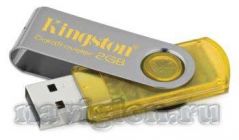 USB 2GB Kingston желтый (DT101Y-2GB)