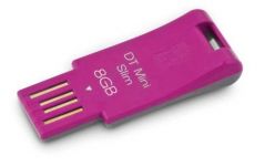 USB 8GB Mini-Slim (розовый) Kingston [DTMSN-8GB]