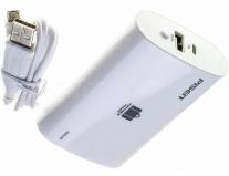 Универсальный внешний аккумулятор Pisen TS-UC025 POWER BANK 6600 мАч class 10