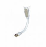 Портативная яркая светодиодная лампа светильник USB белая NAVIGLON PLED-1 White