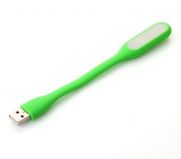 Портативная яркая светодиодная лампа светильник USB зеленая NAVIGLON PLED-1 Green