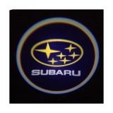Светодиодная подсветка дверей автомобиля с логотипом Subaru