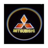 Светодиодная подсветка дверей автомобиля с логотипом Mitsubishi