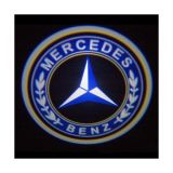 Светодиодная подсветка дверей автомобиля с логотипом MERCEDES