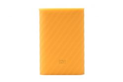 Чехол силиконовый для Xiaomi Mi Power Bank 10000mAh Orange Оранжевый